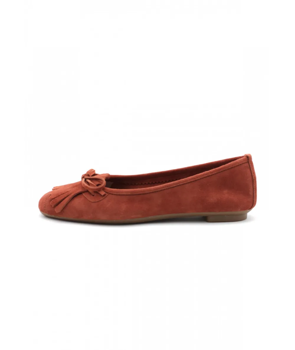 Ballerines | L'Empreinte Chaussures REQINS HINDI PEAU brique