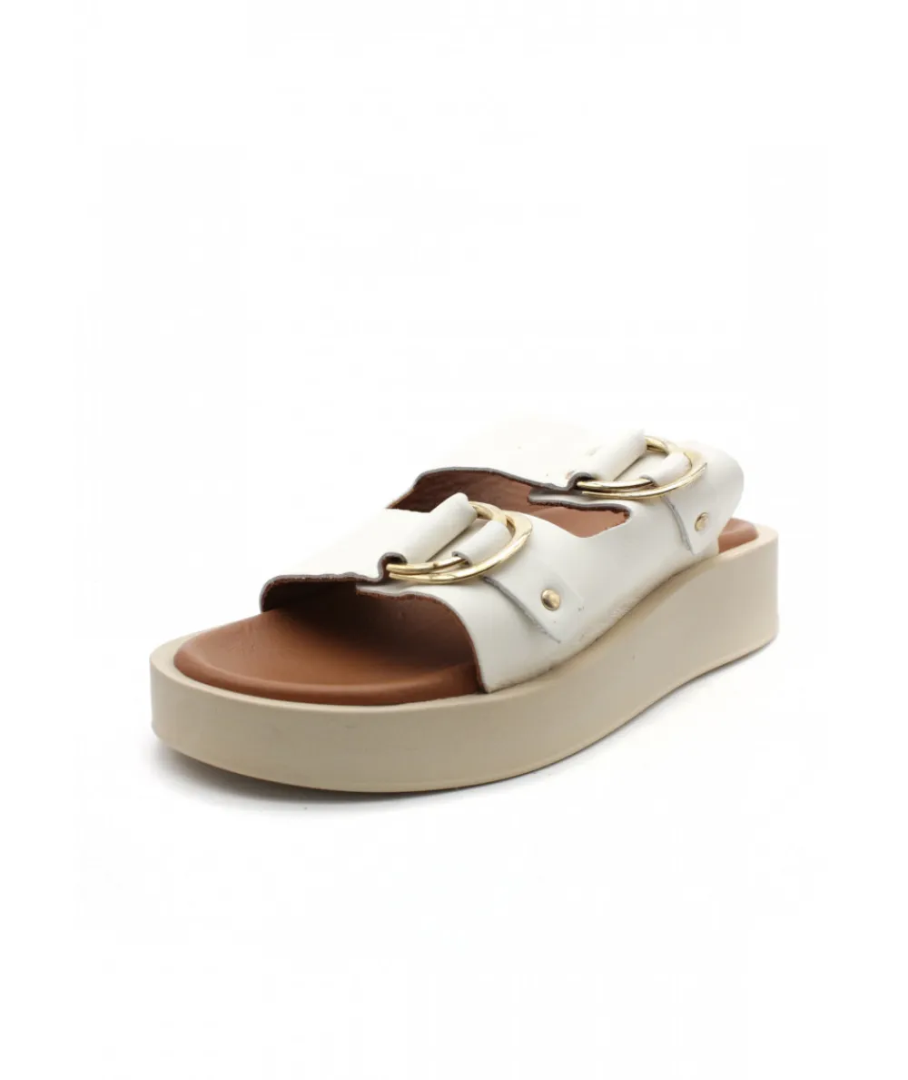 Mules | Sandales Et Nu-Pieds | L'Empreinte Chaussures REQINS JANINE blanc