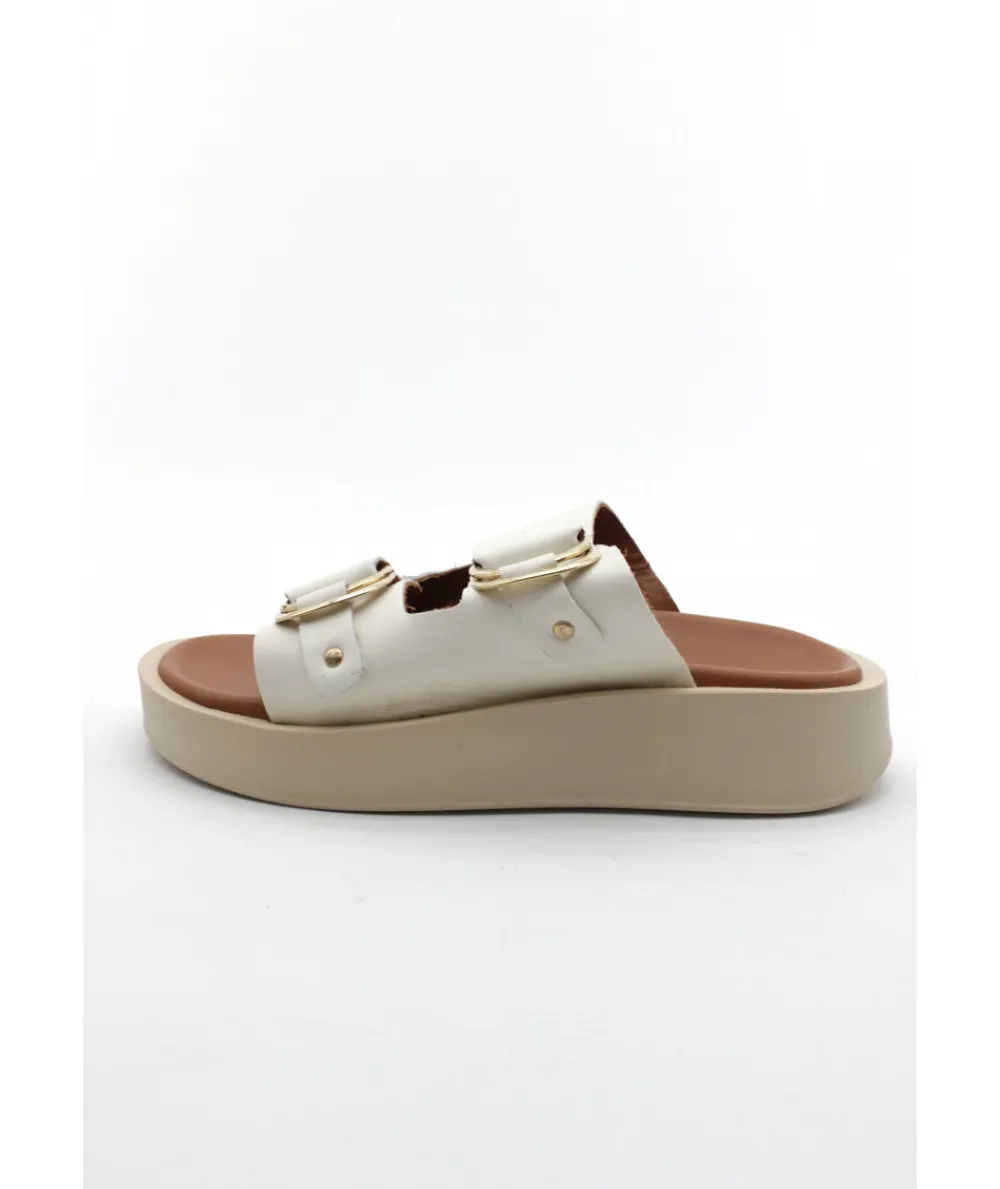 Mules | Sandales Et Nu-Pieds | L'Empreinte Chaussures REQINS JANINE blanc