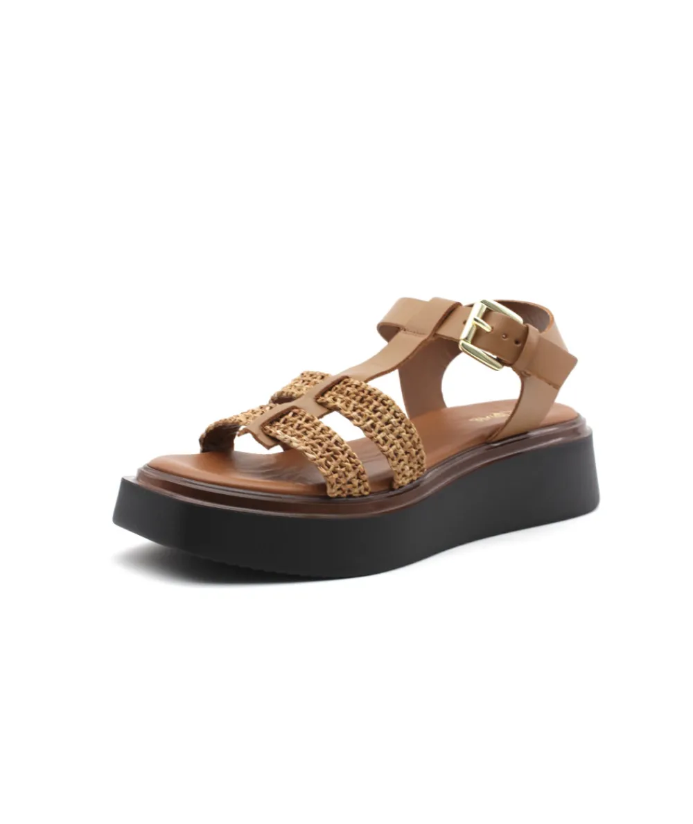 Sandales Et Nu-Pieds | L'Empreinte Chaussures REQINS LAMIA camel