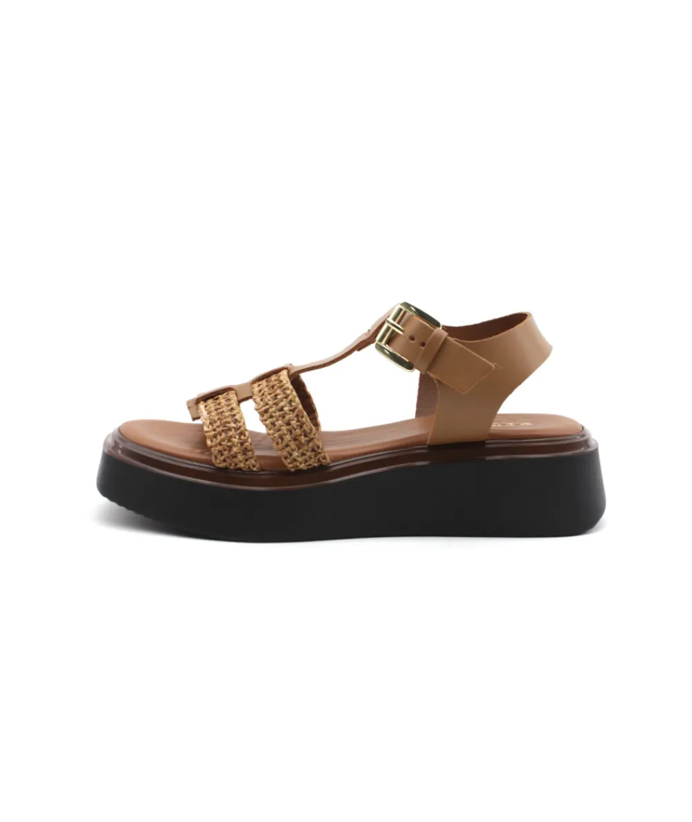 Sandales Et Nu-Pieds | L'Empreinte Chaussures REQINS LAMIA camel