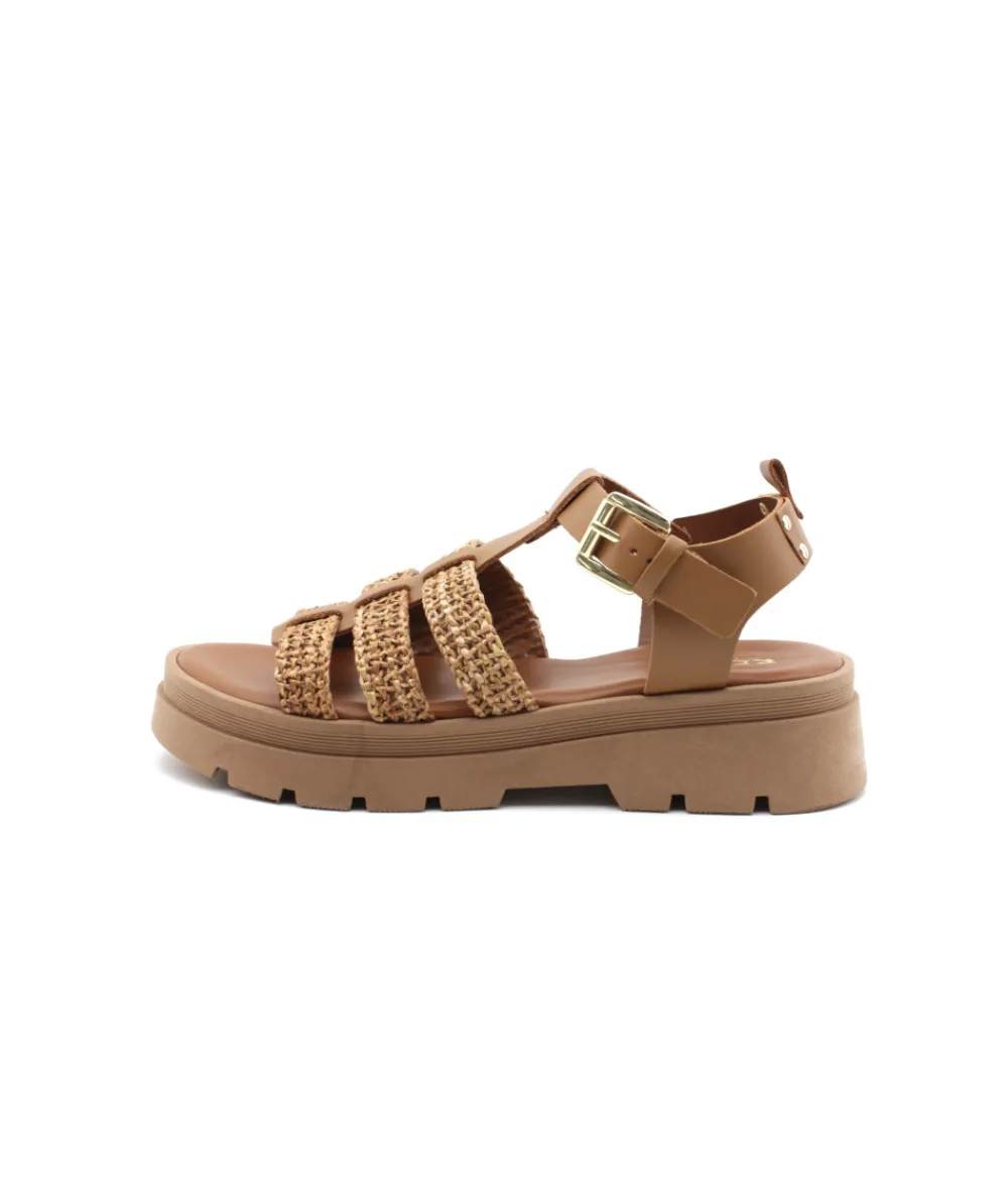 Sandales Et Nu-Pieds | L'Empreinte Chaussures REQINS LORETTA camel