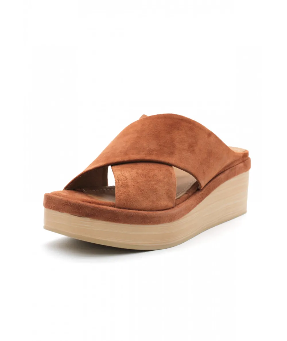 Mules | Sandales Et Nu-Pieds | L'Empreinte Chaussures REQINS TANYA brique