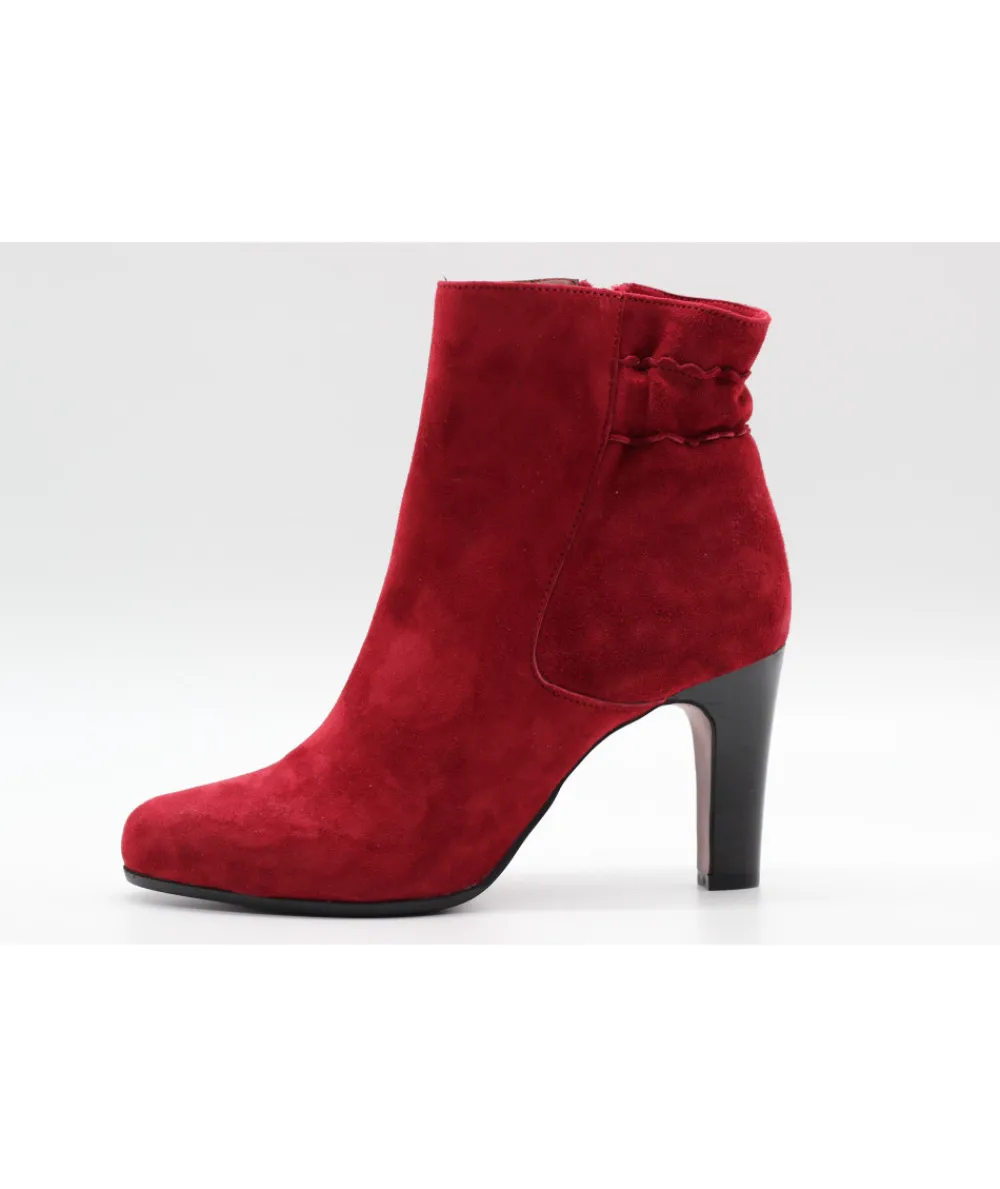 Bottines | L'Empreinte Chaussures ROSEMETAL BOTTINE J1207 rouge