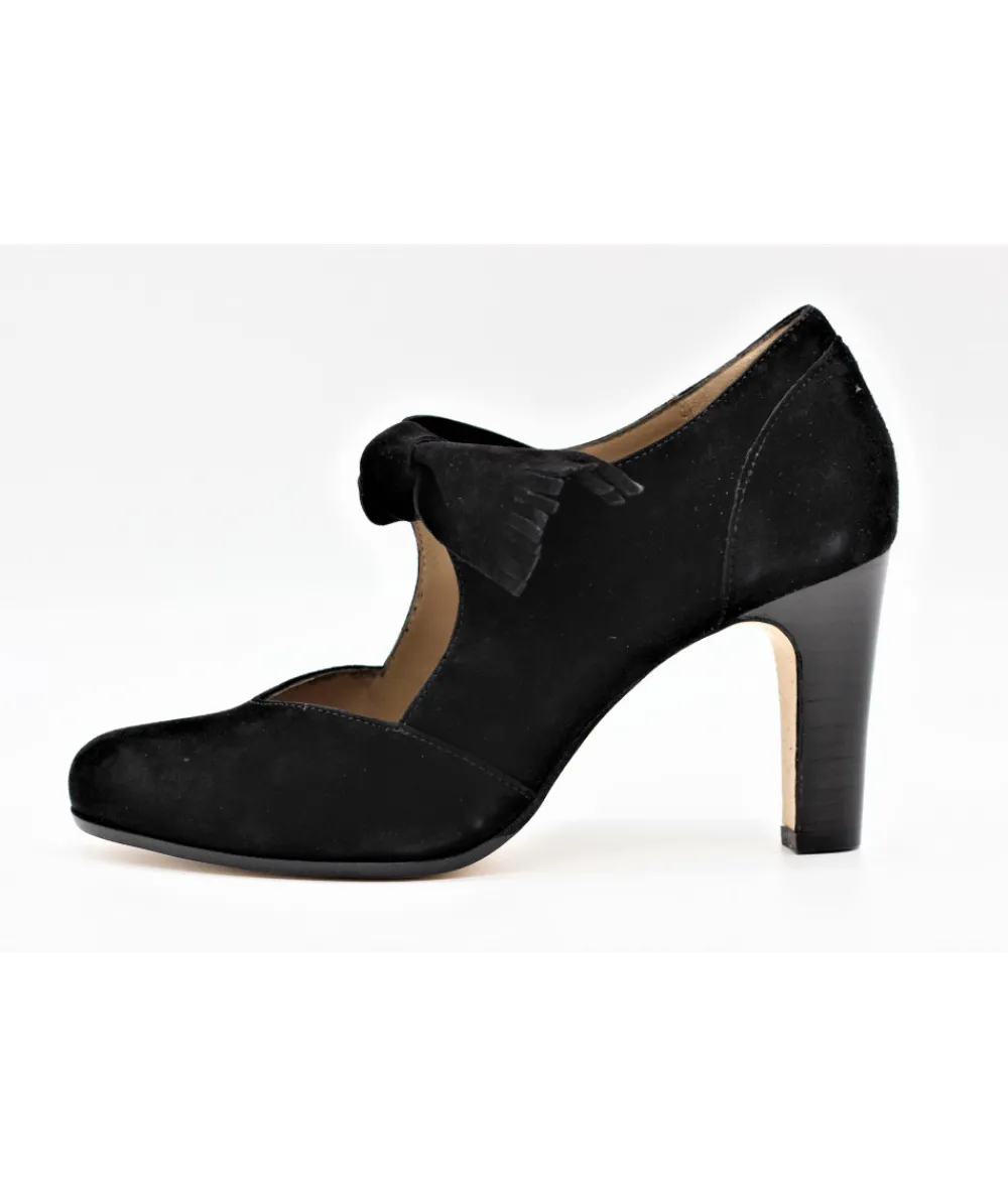 Escarpins | L'Empreinte Chaussures ROSEMETAL CHARLETTE VELOURS J1371 noir