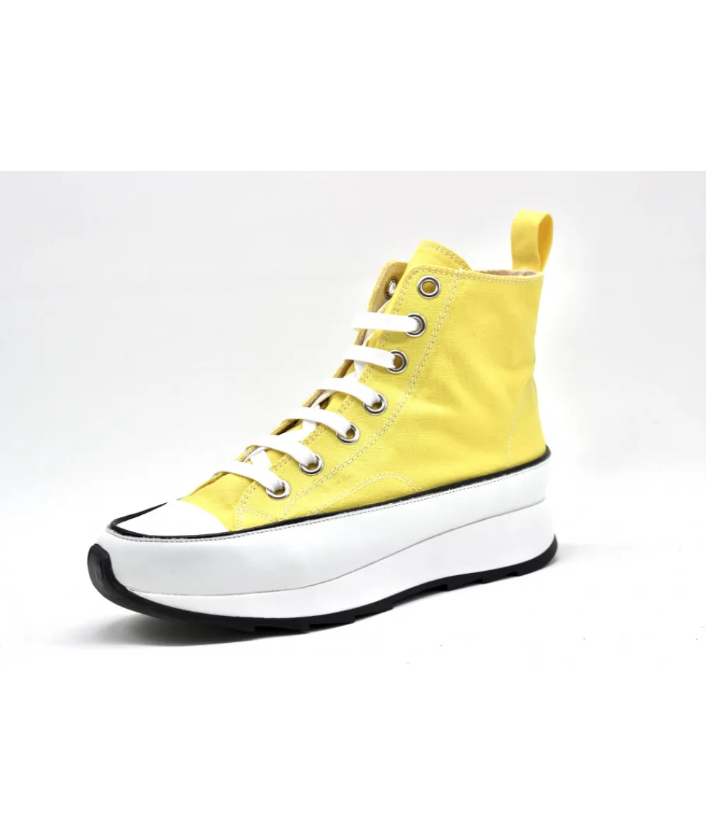 Baskets | L'Empreinte Chaussures ROSEMETAL FRASNE H0683L jaune