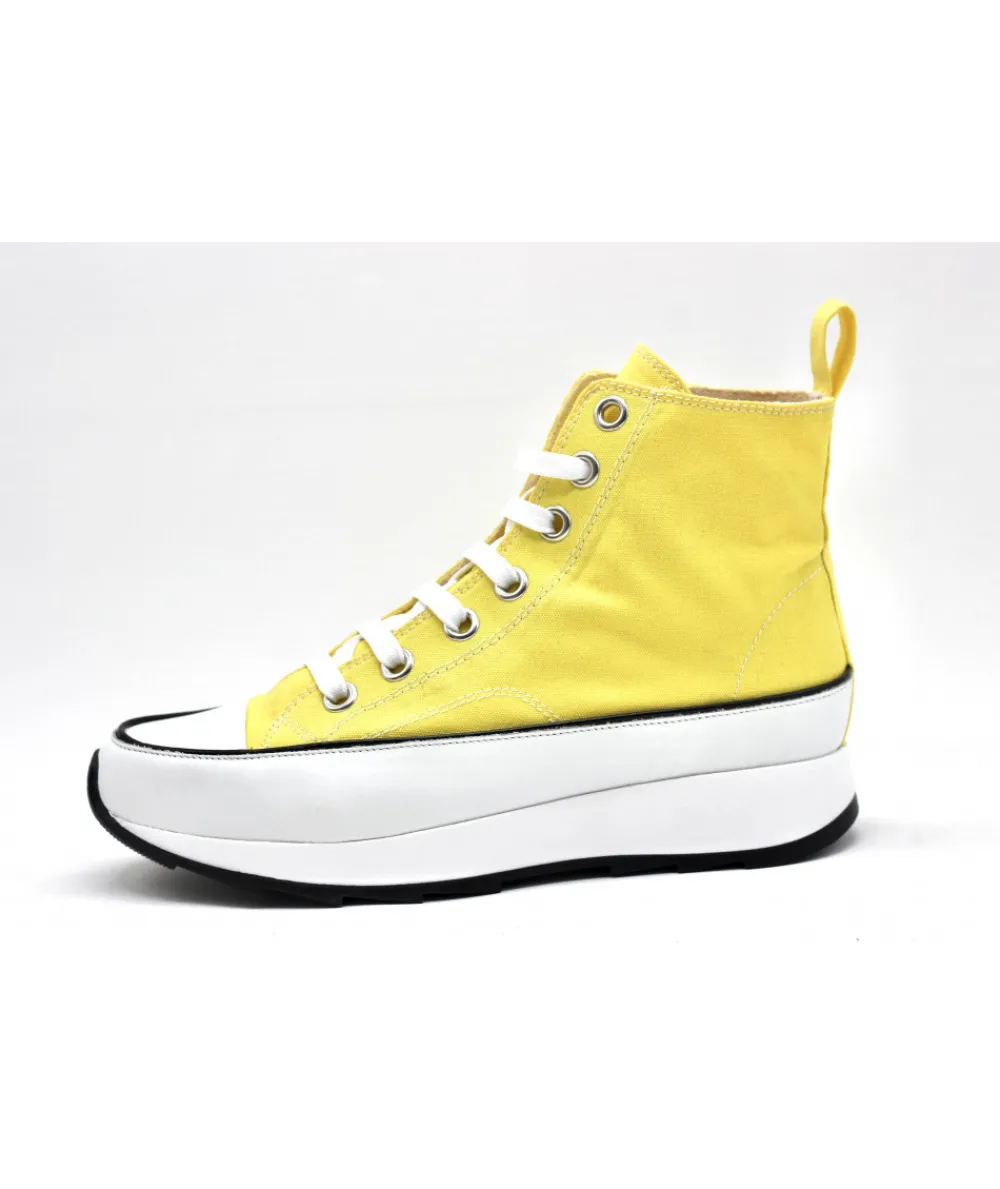 Baskets | L'Empreinte Chaussures ROSEMETAL FRASNE H0683L jaune