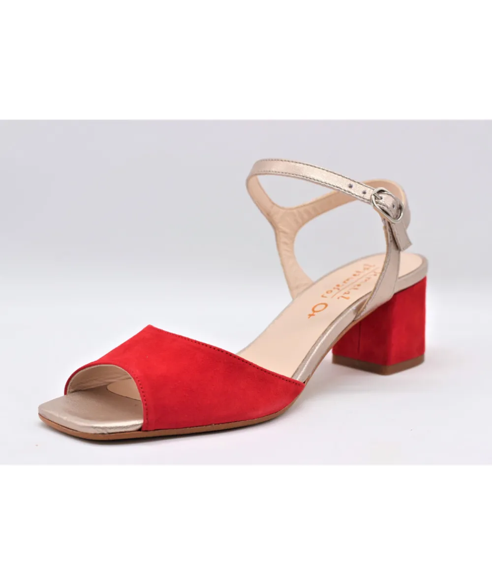 Sandales Et Nu-Pieds | L'Empreinte Chaussures ROSEMETAL JAMBVILLE J1782 rouge