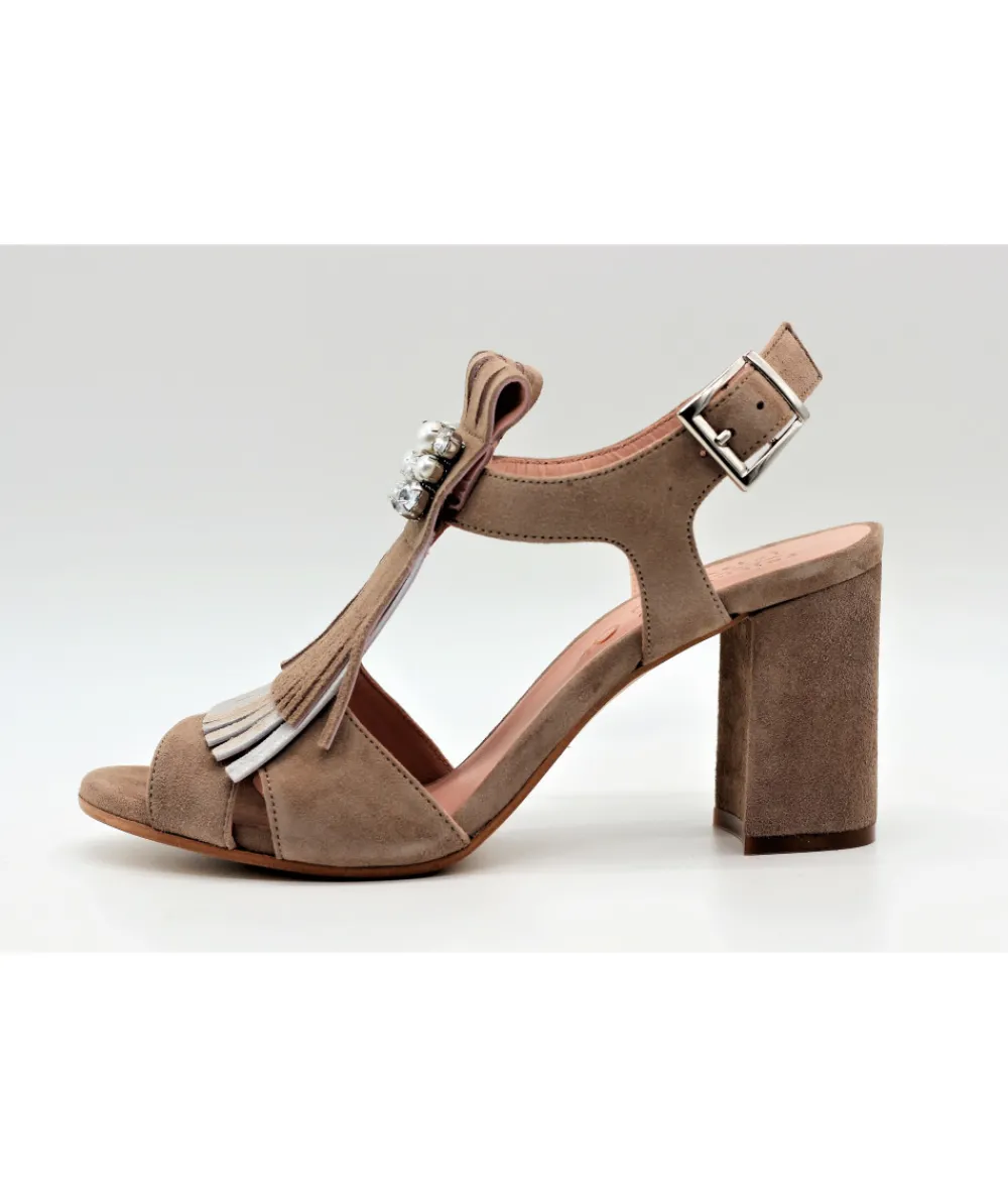 Sandales Et Nu-Pieds | L'Empreinte Chaussures ROSEMETAL JESSE J1453 taupe