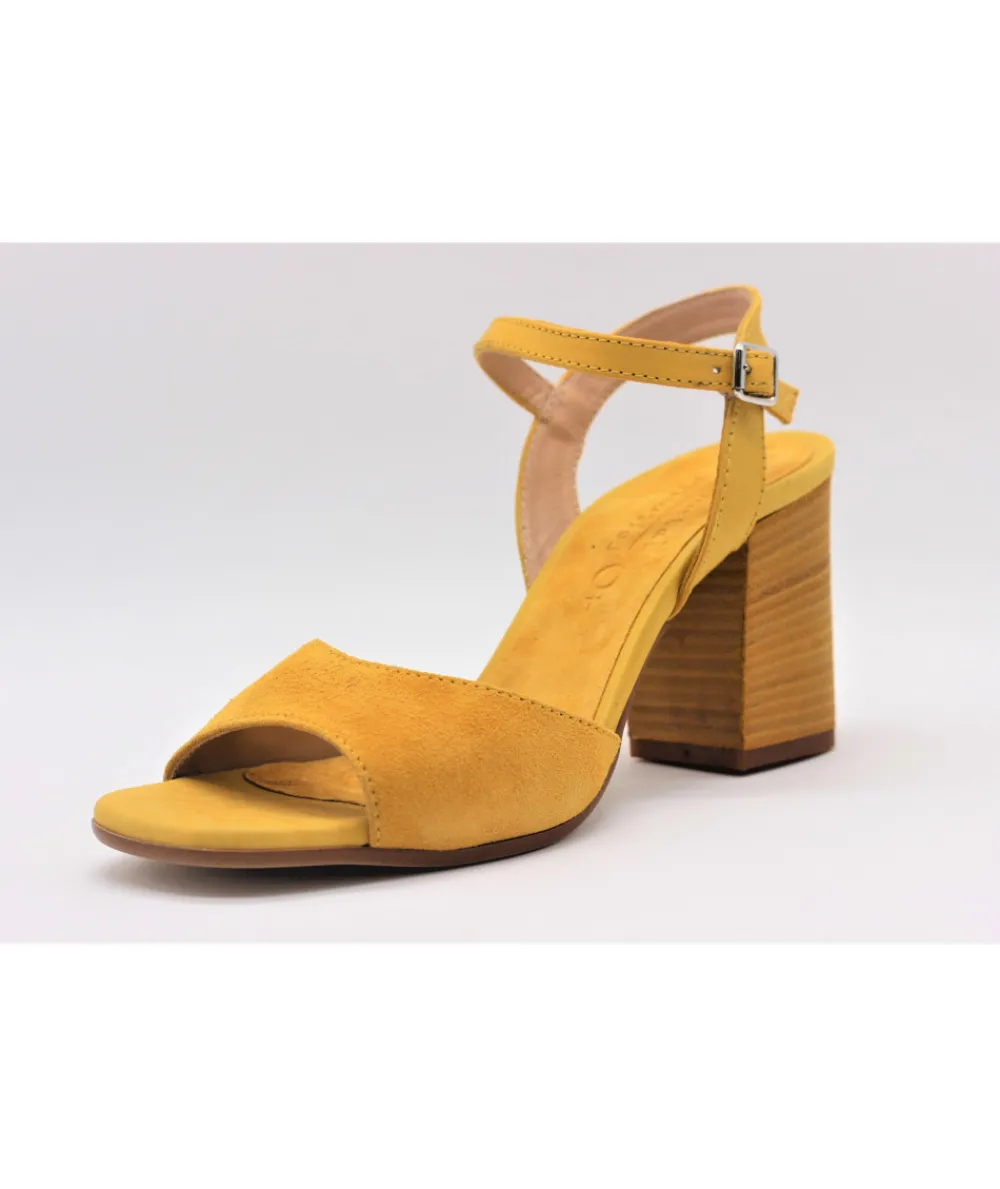 Sandales Et Nu-Pieds | L'Empreinte Chaussures ROSEMETAL MICAELLA H0461 jaune