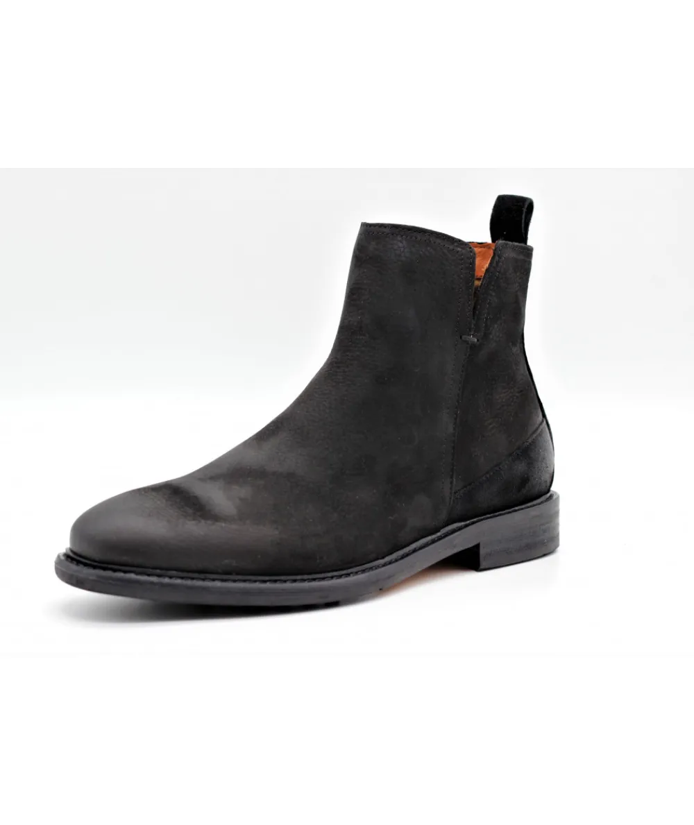 Bottines | L'Empreinte Chaussures SCHMOOVE PILOT BIKER noir