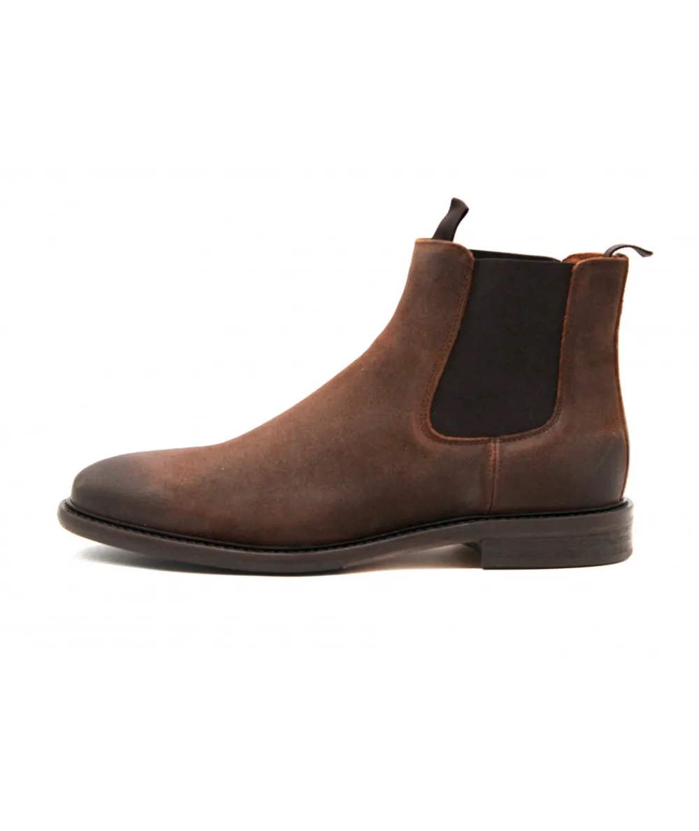 Bottines | L'Empreinte Chaussures SCHMOOVE PILOT CHELSEA OIL Marron fonce