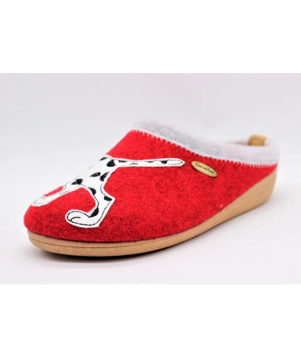 Chaussons | L'Empreinte Chaussures SEMELFLEX APENNINS rouge