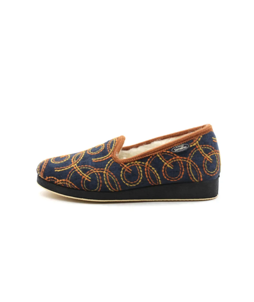 Chaussons | L'Empreinte Chaussures SEMELFLEX CALOLOUISE marine