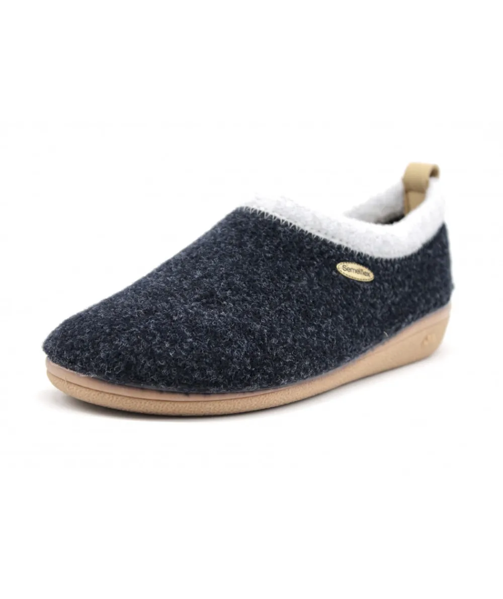 Chaussons | L'Empreinte Chaussures SEMELFLEX CARPATE marine