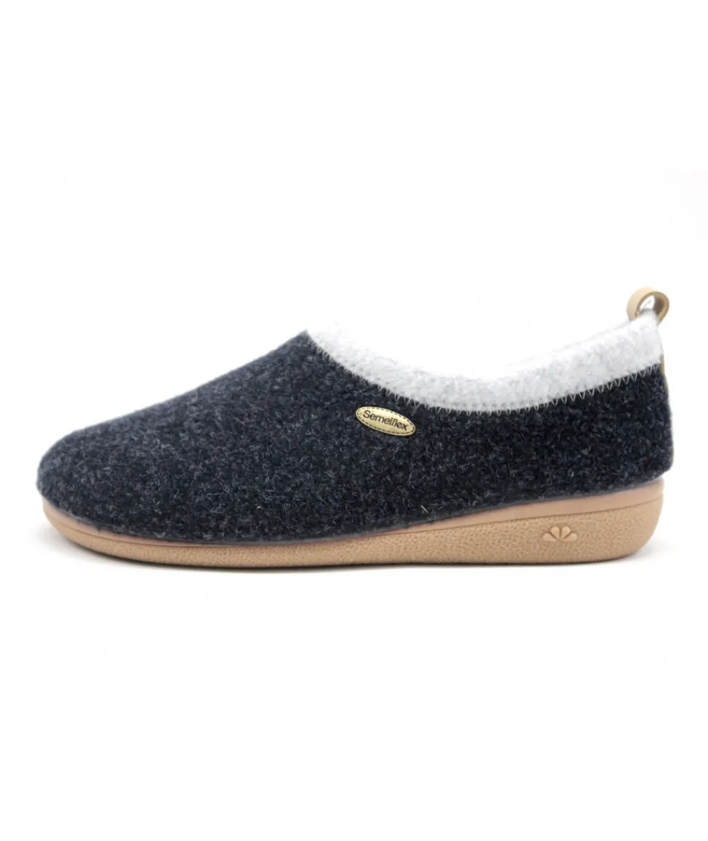 Chaussons | L'Empreinte Chaussures SEMELFLEX CARPATE marine