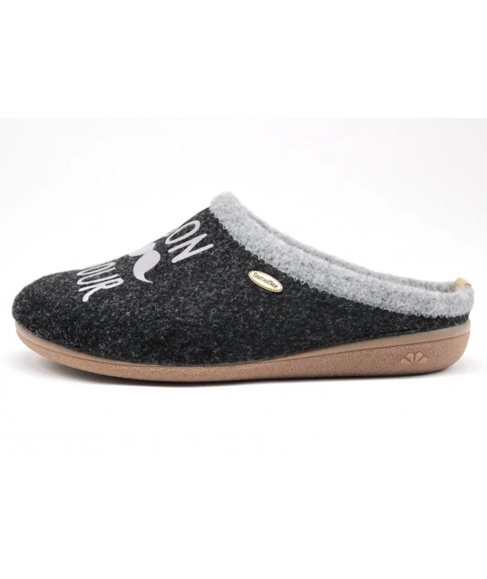 Chaussons | L'Empreinte Chaussures SEMELFLEX CERVINS antracite