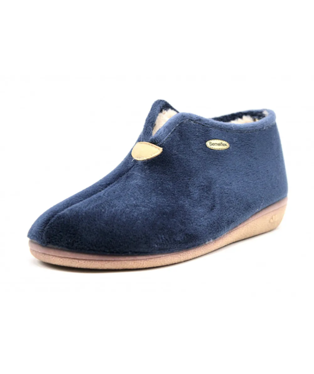 Chaussons | L'Empreinte Chaussures SEMELFLEX ROUSSES bleu