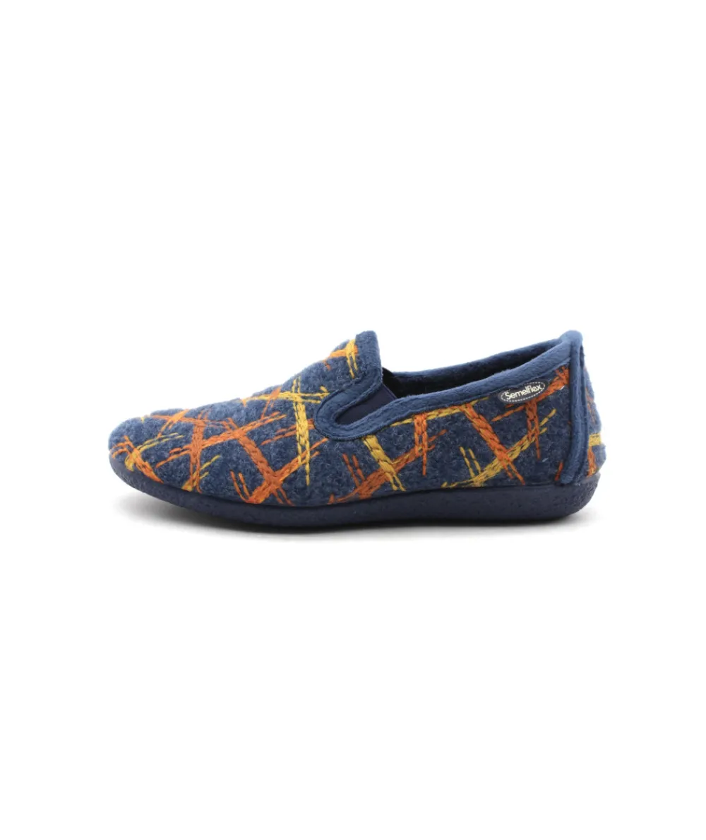Chaussons | L'Empreinte Chaussures SEMELFLEX VAIANA marine