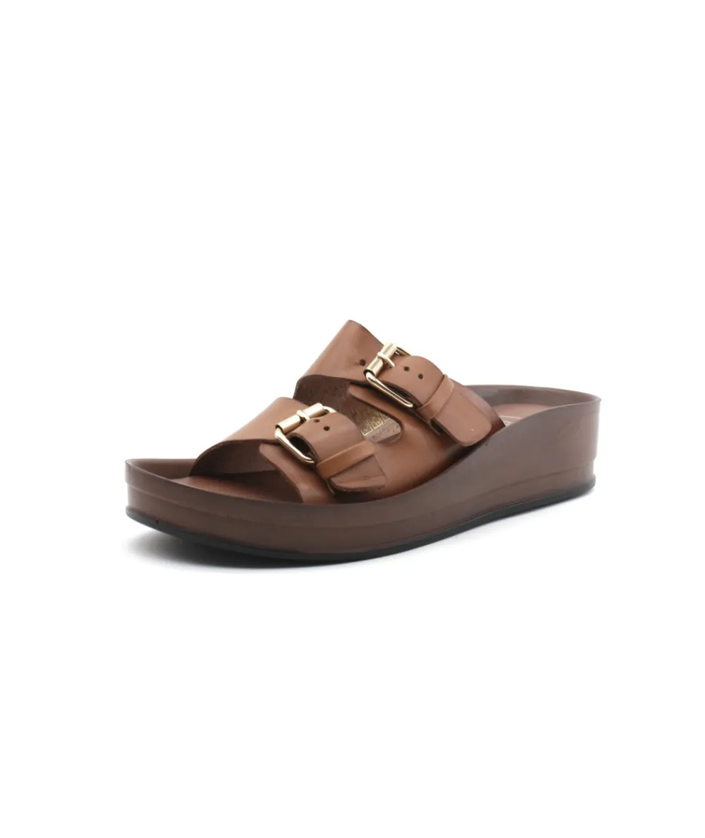 Mules | L'Empreinte Chaussures SMS JANY camel