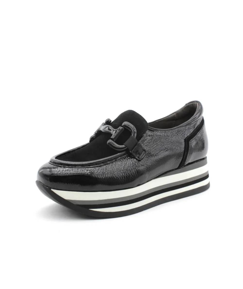 Mocassins | L'Empreinte Chaussures SOFTWAVES 7.78.61/12 ALINA noir