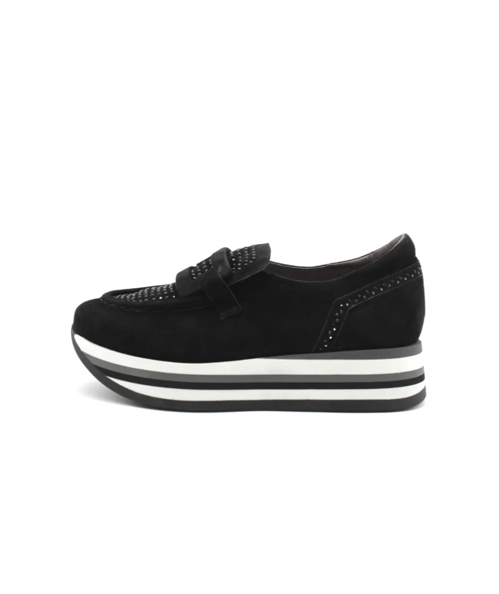 Mocassins | L'Empreinte Chaussures SOFTWAVES 7.78.78/012 CASTEL noir