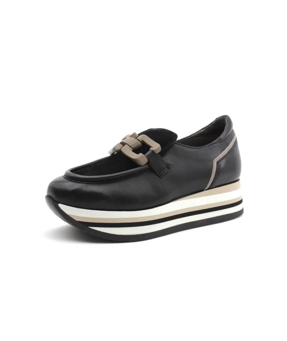 Mocassins | L'Empreinte Chaussures SOFTWAVES 7.78.70/002 CATHY noir