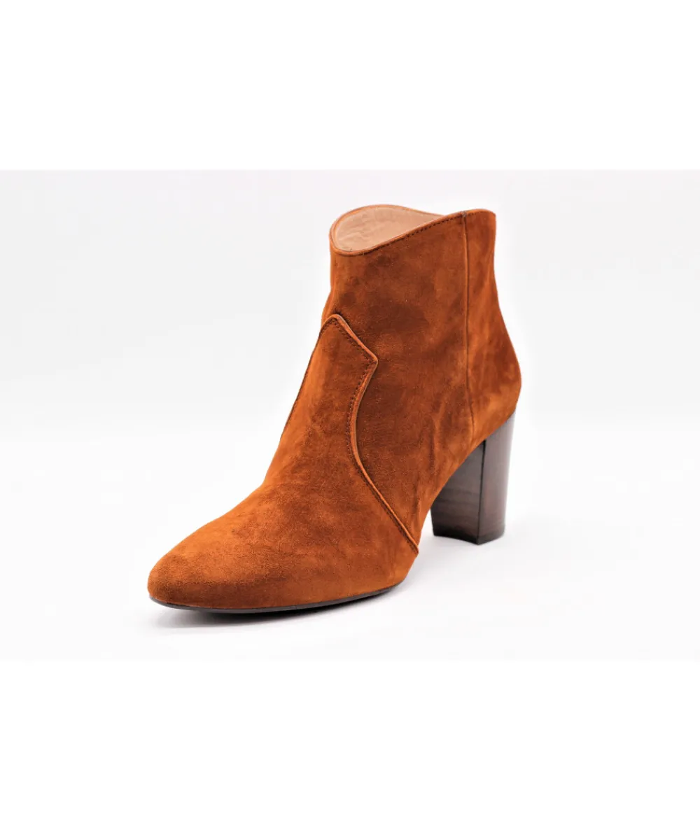 Bottines | L'Empreinte Chaussures UNISA NARELA cognac