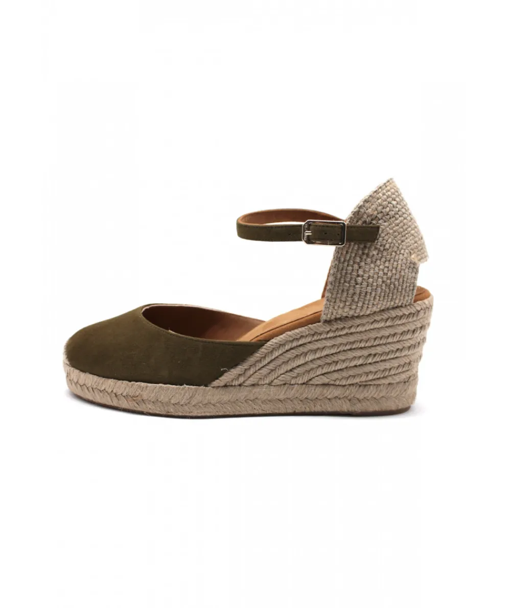 Espadrilles | L'Empreinte Chaussures UNISA CACERES olive