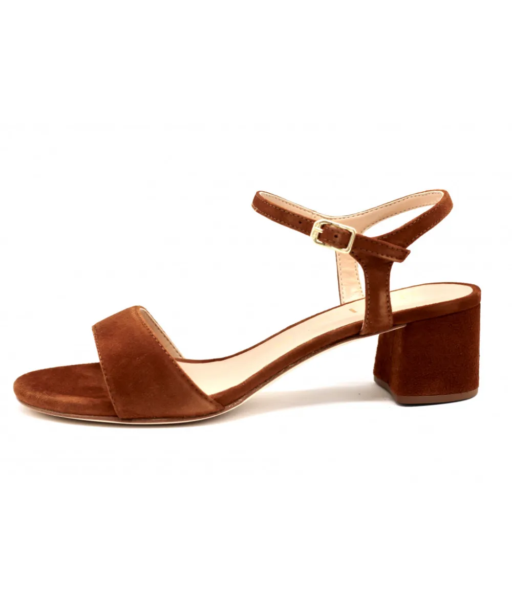 Sandales Et Nu-Pieds | L'Empreinte Chaussures UNISA GENTO cognac