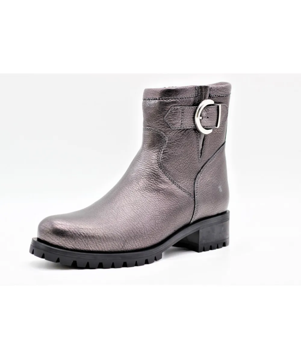 Bottines | L'Empreinte Chaussures UNISA INTRO METAL gris