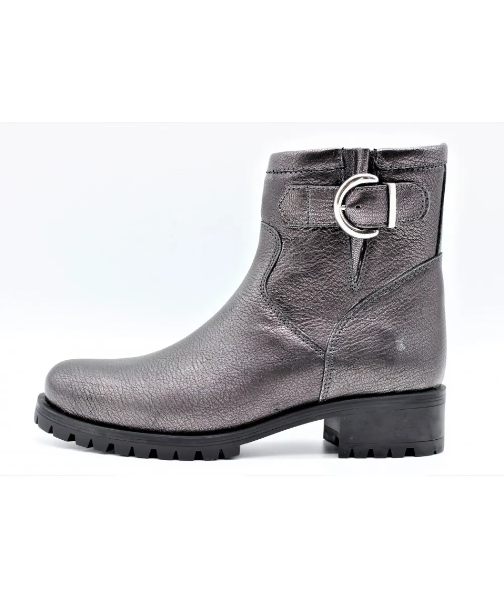 Bottines | L'Empreinte Chaussures UNISA INTRO METAL gris