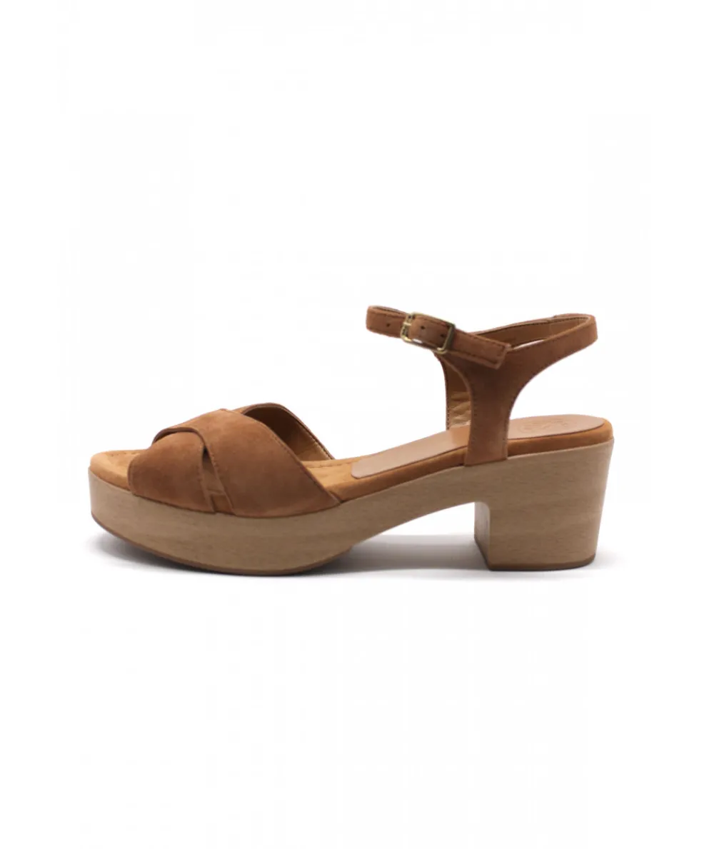 Sandales Et Nu-Pieds | L'Empreinte Chaussures UNISA IRAM marron