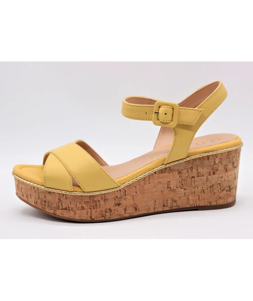 Sandales Et Nu-Pieds | L'Empreinte Chaussures UNISA KENTI jaune