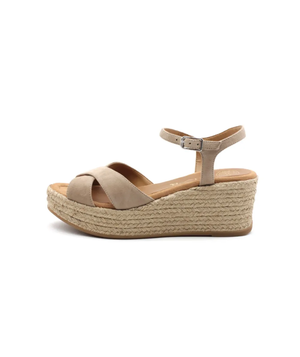 Sandales Et Nu-Pieds | L'Empreinte Chaussures UNISA KIRA taupe