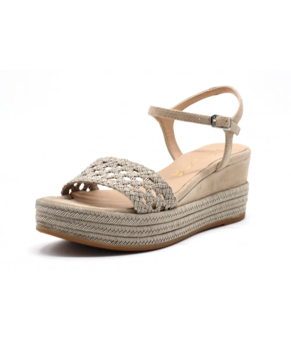 Sandales Et Nu-Pieds | L'Empreinte Chaussures UNISA KISOME taupe