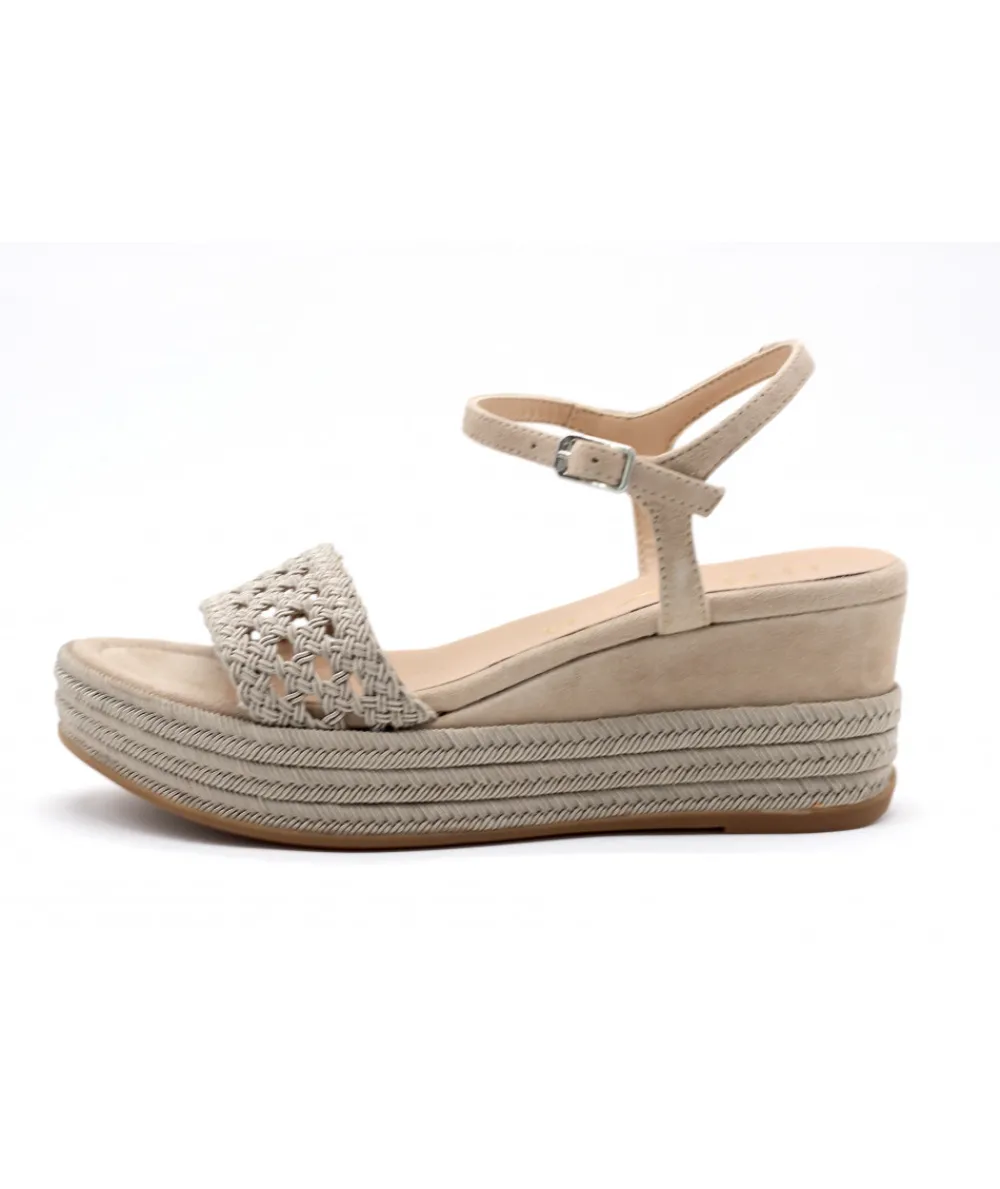 Sandales Et Nu-Pieds | L'Empreinte Chaussures UNISA KISOME taupe