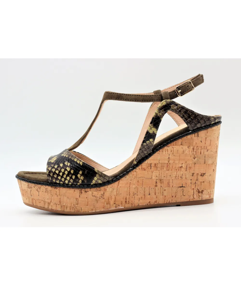 Sandales Et Nu-Pieds | L'Empreinte Chaussures UNISA LIEN kaki