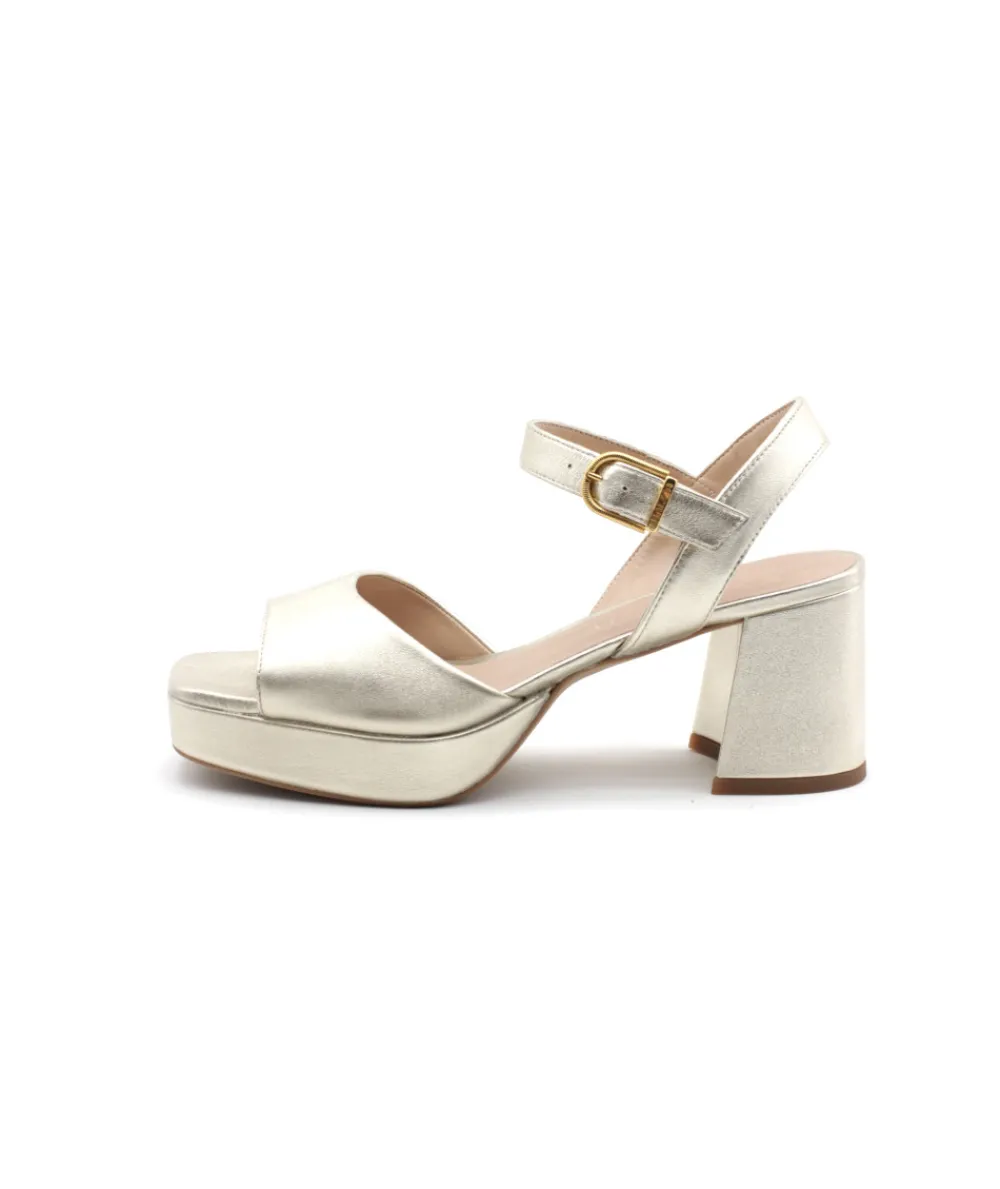 Sandales Et Nu-Pieds | L'Empreinte Chaussures UNISA NEY platine