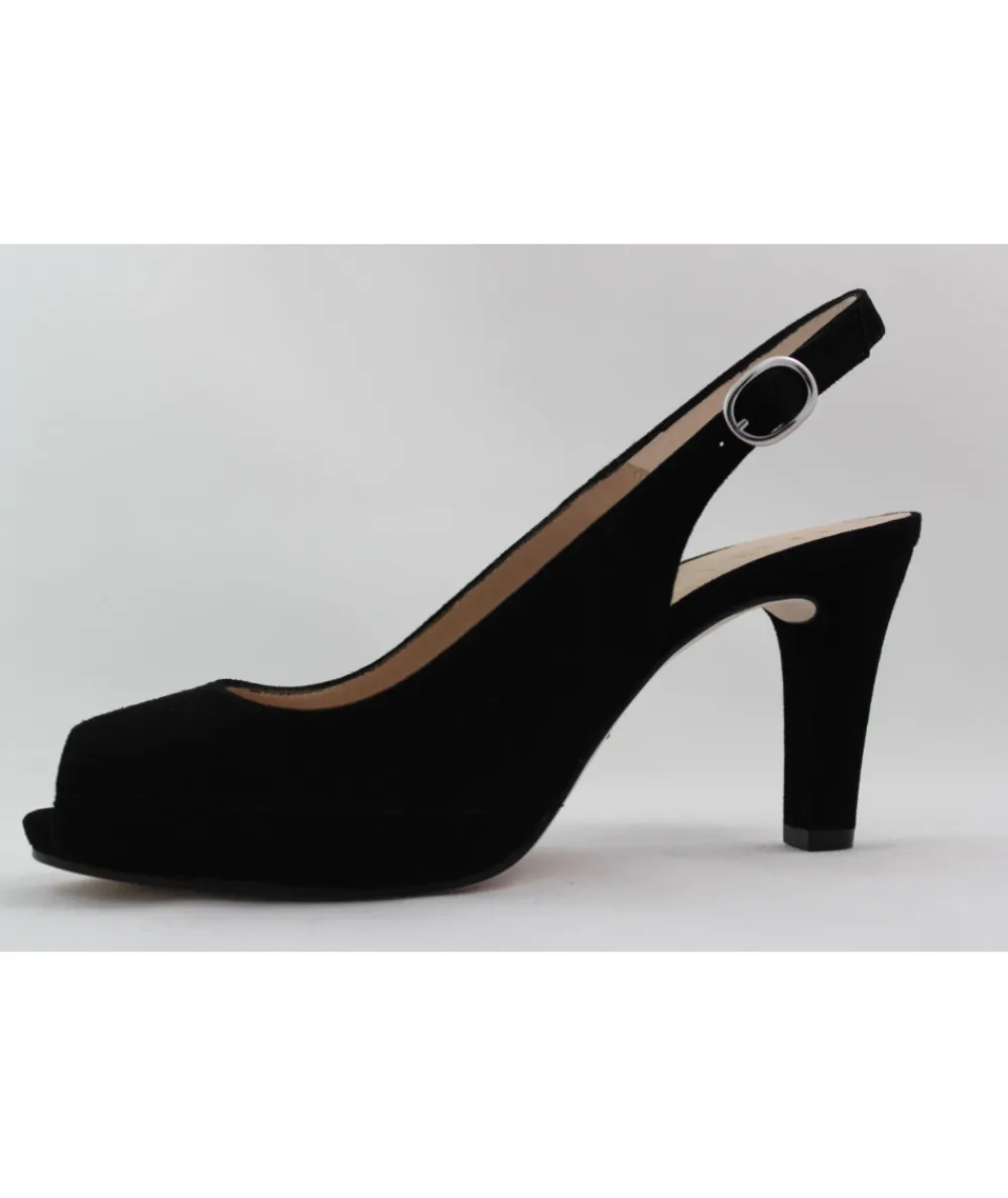 Escarpins | L'Empreinte Chaussures UNISA NICK VELOURS noir