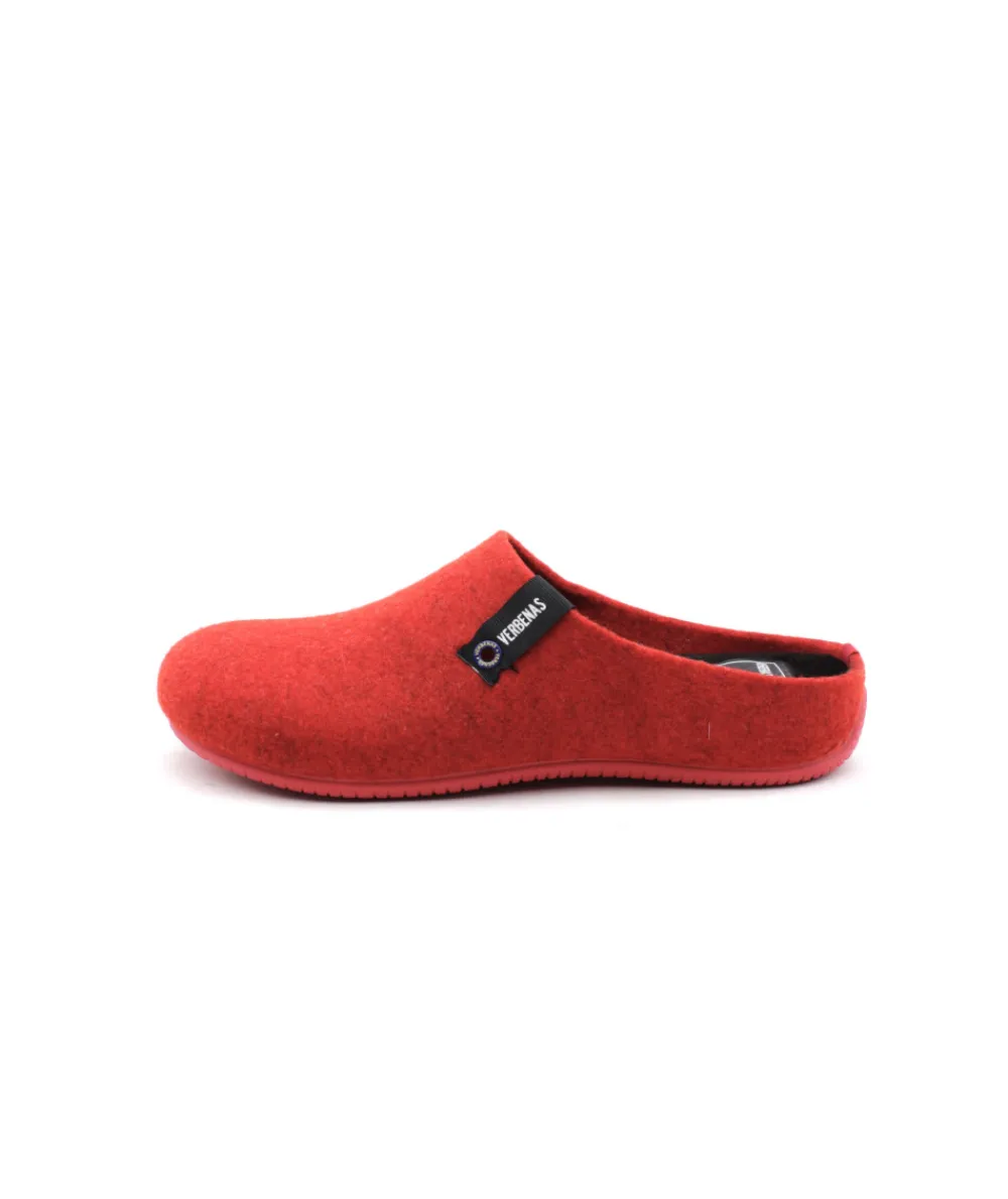 Chaussons | L'Empreinte Chaussures VERBENAS YORK FIELTRO PET rouge