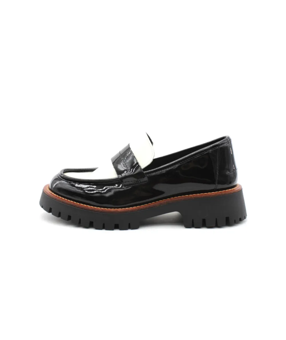 Mocassins | L'Empreinte Chaussures WE DO 11244CS Noir/blanc