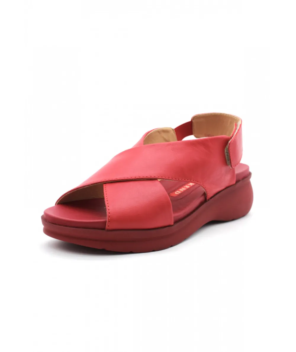 Sandales Et Nu-Pieds | L'Empreinte Chaussures WEEKEND 16153 rouge