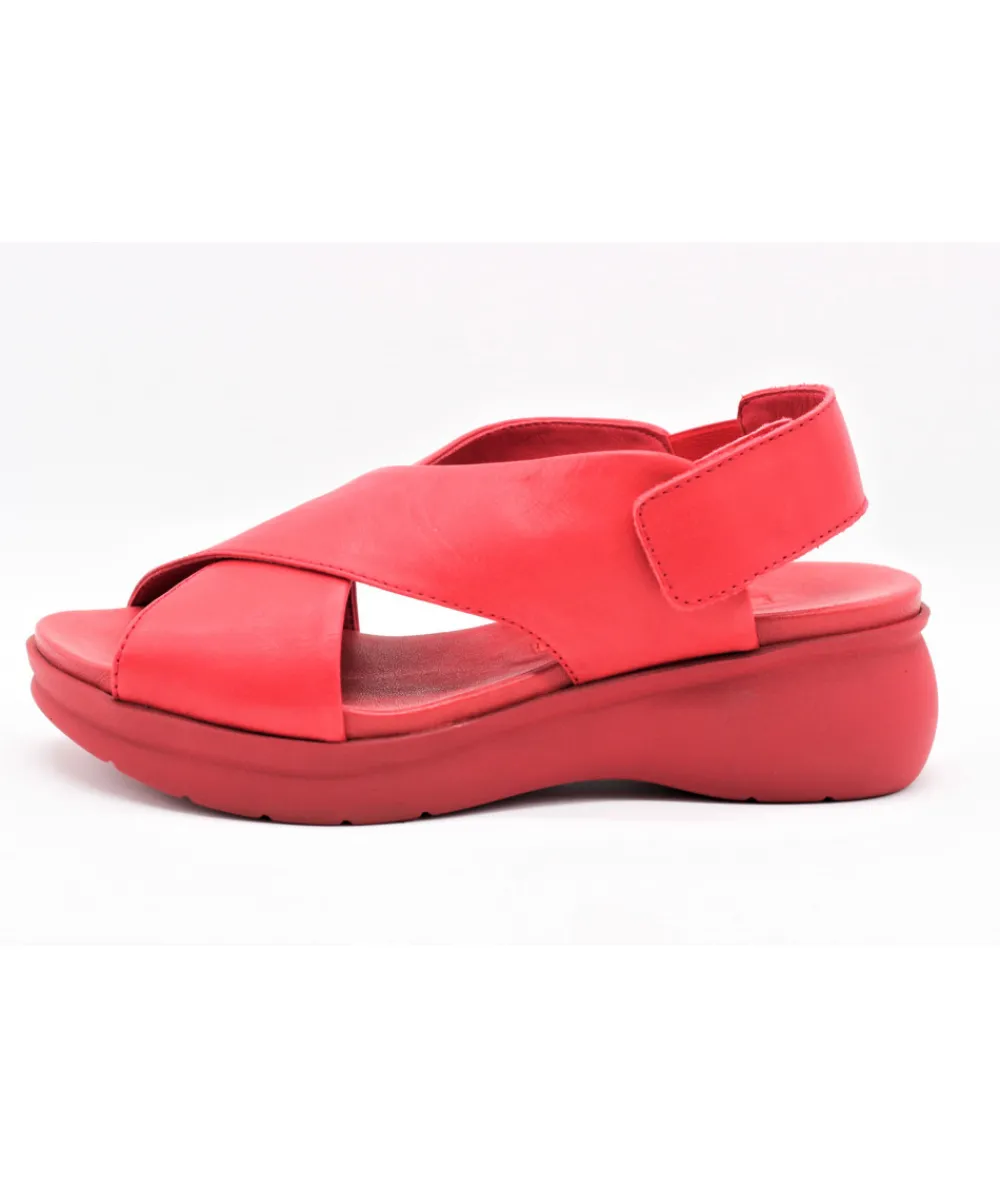 Sandales Et Nu-Pieds | L'Empreinte Chaussures WEEKEND 12234 rouge