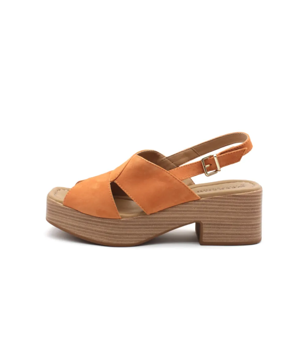 Sandales Et Nu-Pieds | L'Empreinte Chaussures WEEKEND 12251 AMALFI orange