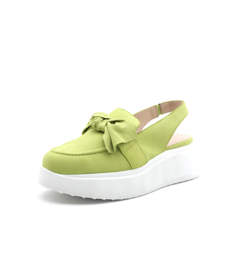 Mocassins | Sandales Et Nu-Pieds | L'Empreinte Chaussures WONDERS A3603 vert