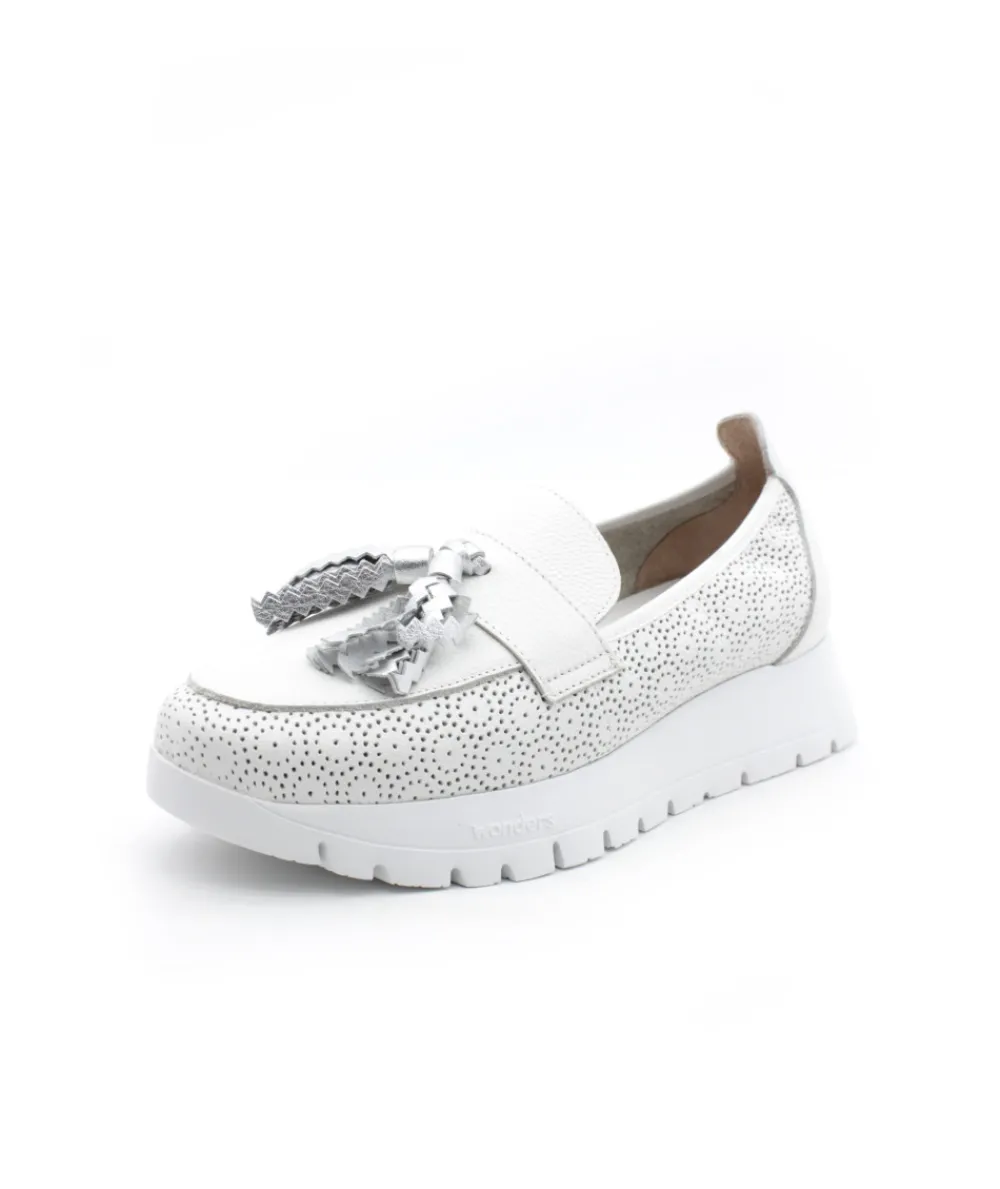 Mocassins | L'Empreinte Chaussures WONDERS A2445 blanc