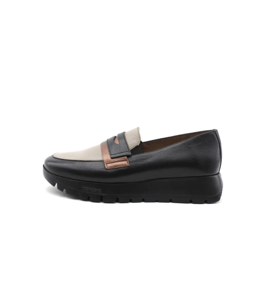 Mocassins | L'Empreinte Chaussures WONDERS A-2475 noir