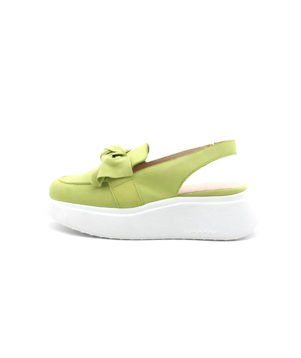 Mocassins | Sandales Et Nu-Pieds | L'Empreinte Chaussures WONDERS A3603 vert