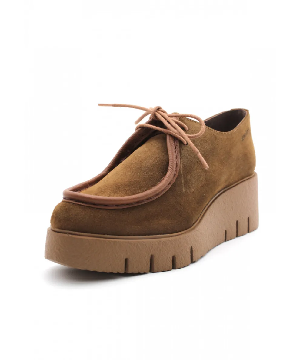 Derbies | L'Empreinte Chaussures WONDERS E6244 camel